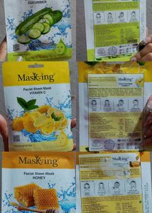 Masking Facial Sheet Masks