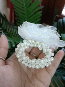 Handmade Beaded Hair Tie