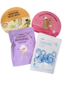 Face And Hair Mask Combo