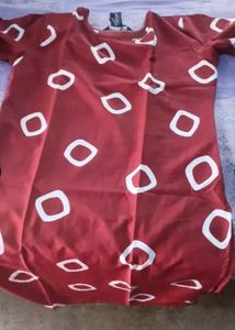 Maroon Kurta