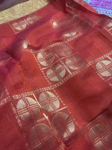 Orange Saree