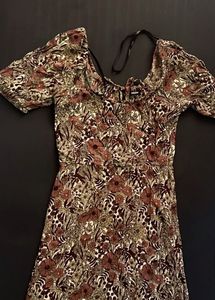 Floral Print Midi Dress