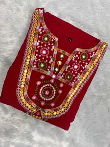 NEW ARRIVALS ANARKALI KURTI SET