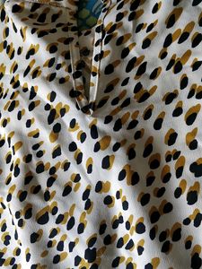 Beautiful Printed Formal Top - Western Wear - Formal Wear