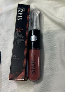 STAZE 9to9 Gloss Lock 2in 1 Liquid lipstick