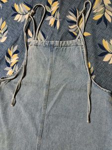 DENIM PINAFORE