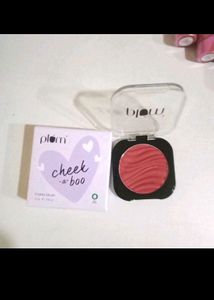 Peachy Plum Blush Cheel A Boo