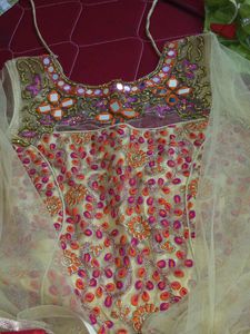 Embroidered Indian Dress
