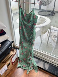 Green Floral Dress
