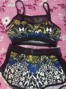 Printed Swimwear Set/bikini
