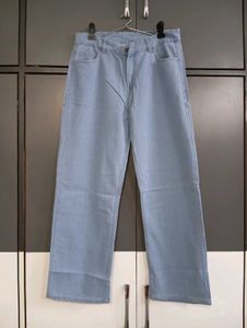 336. Light Blue Wide Leg Jeans