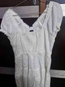 WESTSIDE White Eyelet DRESS 12-13 YRS
