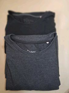 Black &amp; Grey 2 T-Shirts For 325