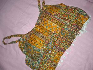 Haldi yellowish BANDHANI BLOUSE