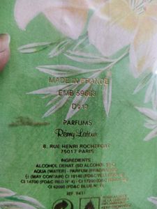 Made In France Perfume, Si Fleuri, Half Bottle