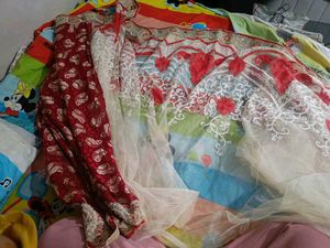 Elegant Embroidery Saree with Blouse