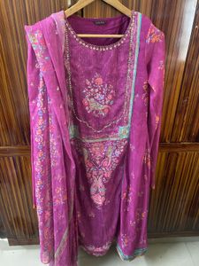 Elegant Purple Kurta