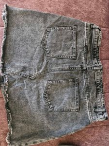 Short Denim Skirt