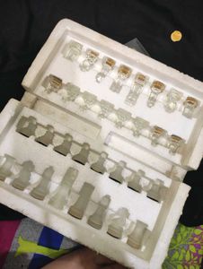 Star Glass Chess Set♟️🐴