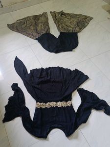 This Is A Plazzo Frock Kurti Indo Western Dress