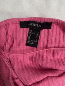 Forever 21 Pretty Pastel Pink Top