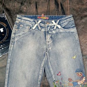 hand work jeans 😍