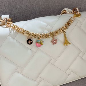 Eiffel tower bag charm