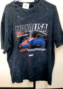 Premium acid wash tee