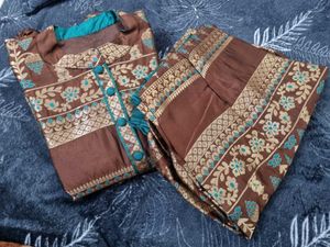 New Heavy Beautiful Banarasi Silk Suit