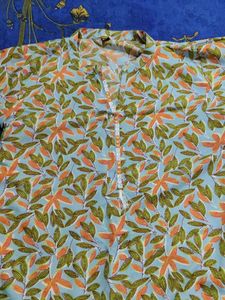Leaf Print Kurti
