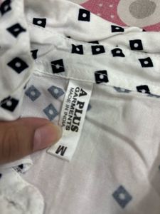 White Cotton Dress