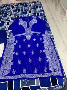 Lucknavi kurta set with inner