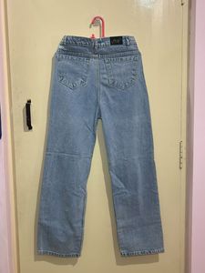 High Waist Wide Leg Jeans