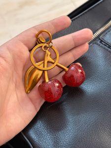 Cherry Keychain Charm