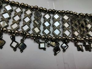 Afghani Mirror work Jewellery Set