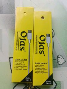 Pack Of 2 Ojas C Type Data Cable