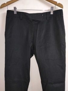 Black Slim Fit Female Formal Pant