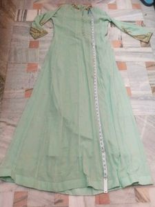 Beutiful Girls 1pc Gown With Dupatta