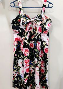 Black Floral Dress
