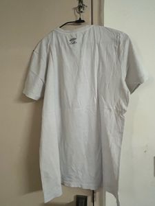 White Round Neck T-shirt