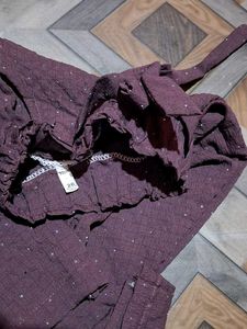 Cute Purple Jumpsuit