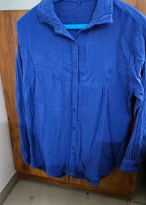 Blue Button-Down Shirt
