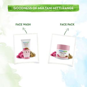 Mamaearth Multani Mitti Bulgarian Rose Face Wash