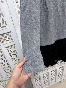 🎀Imported Gray &amp; Black Dress B