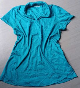 Collar T Shirt For Active/casual Wear