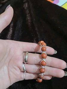 Natural Red Jasper Bracelet(New)