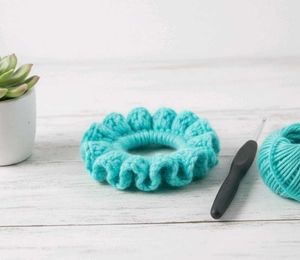 Handmade Crochet Scrunchie