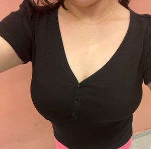Cute Black Top