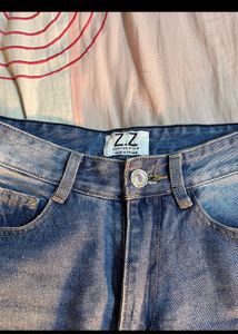 Ripped Wide Leg Jeans