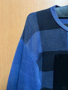 Full Sleeves Blue Tshirt For Men